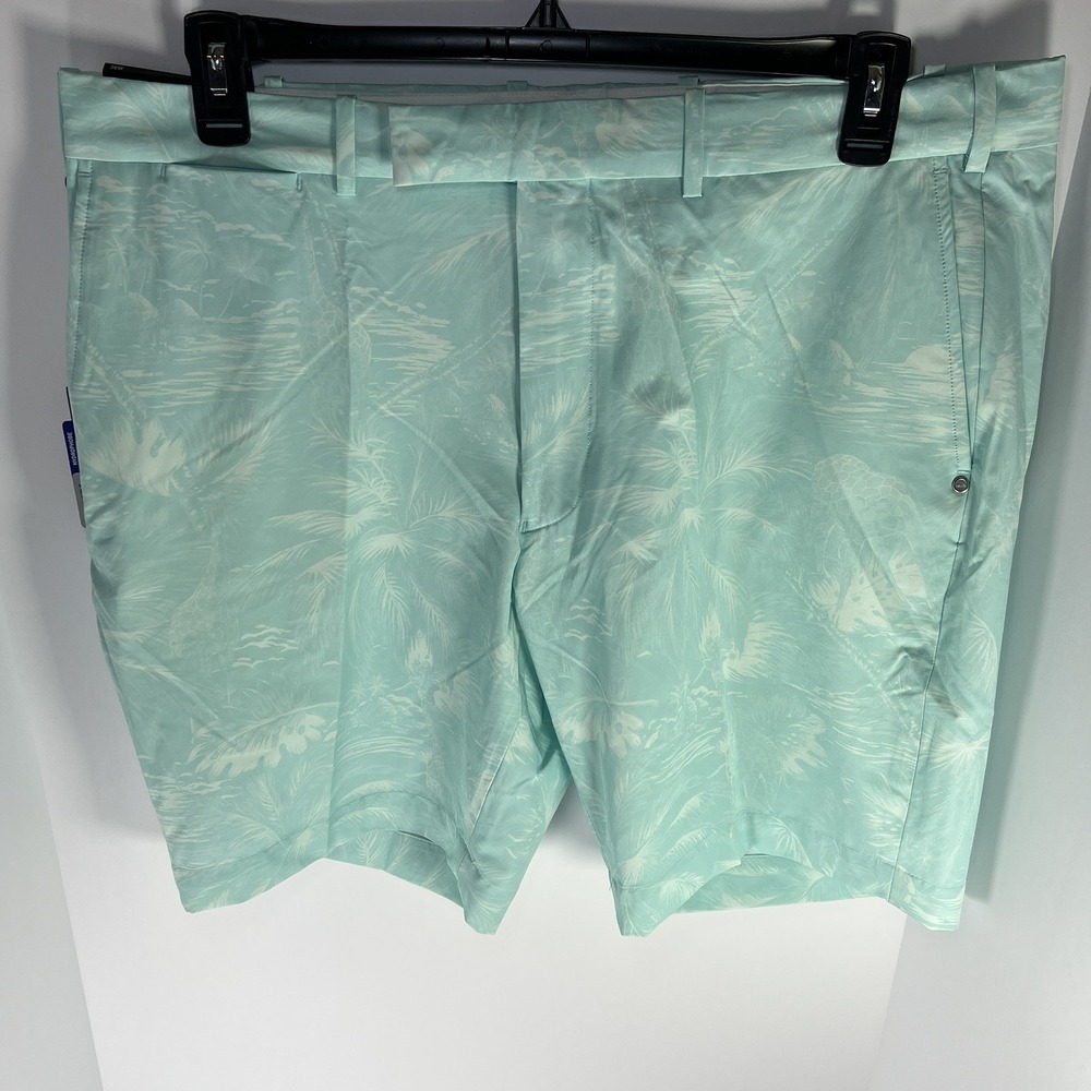 RLX Ralph Lauren Hawaiian Floral Tailored Fit Performance Golf Shorts 38x9" NWT